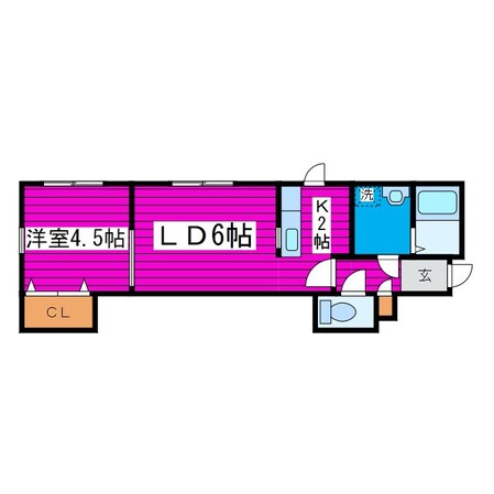 栄町駅 徒歩12分 3階の物件間取画像